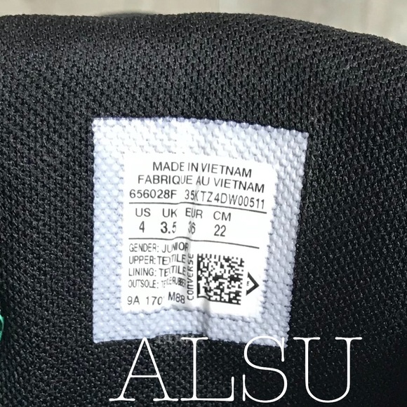 Converse Ctas High Street Black Solar Kid’s - Picture 8 of 8